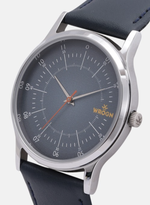 Men Navy Blue Analogue Watch - Image 2